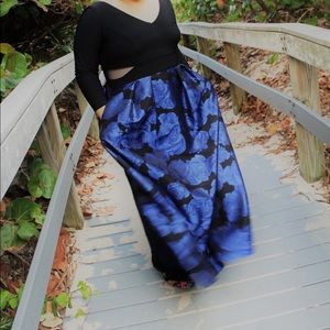 Plus size ball gown